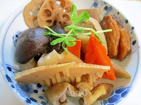 祖母から伝わる彼岸の煮物は、これ「たけのこ」入り